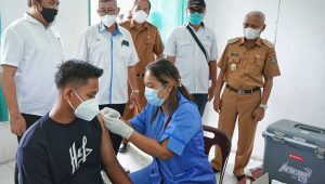 Bupati dan Wabup Asahan Apresiasi Vaksinasi Moderna di PTPN IV Kebun Pulo Raja